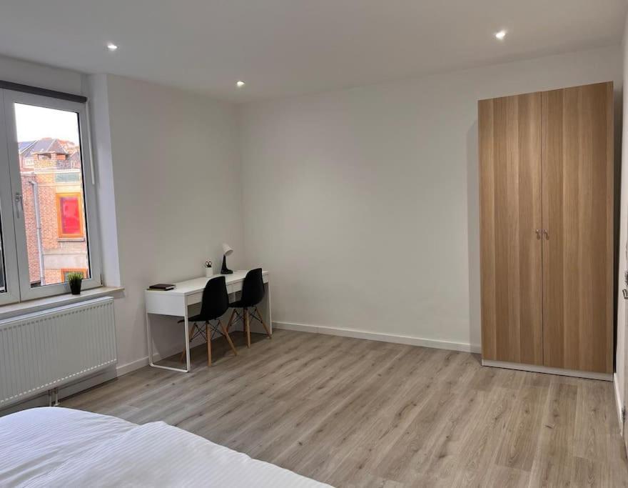 White Apartment, 2 Chambre-Arrivee Autonome-Wifi Rapide リエージュ エクステリア 写真